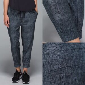 Lululemon Jet Pants Luxtreme Yoga Fitness‎ Running Womens Size 10 W6D78S Joggers